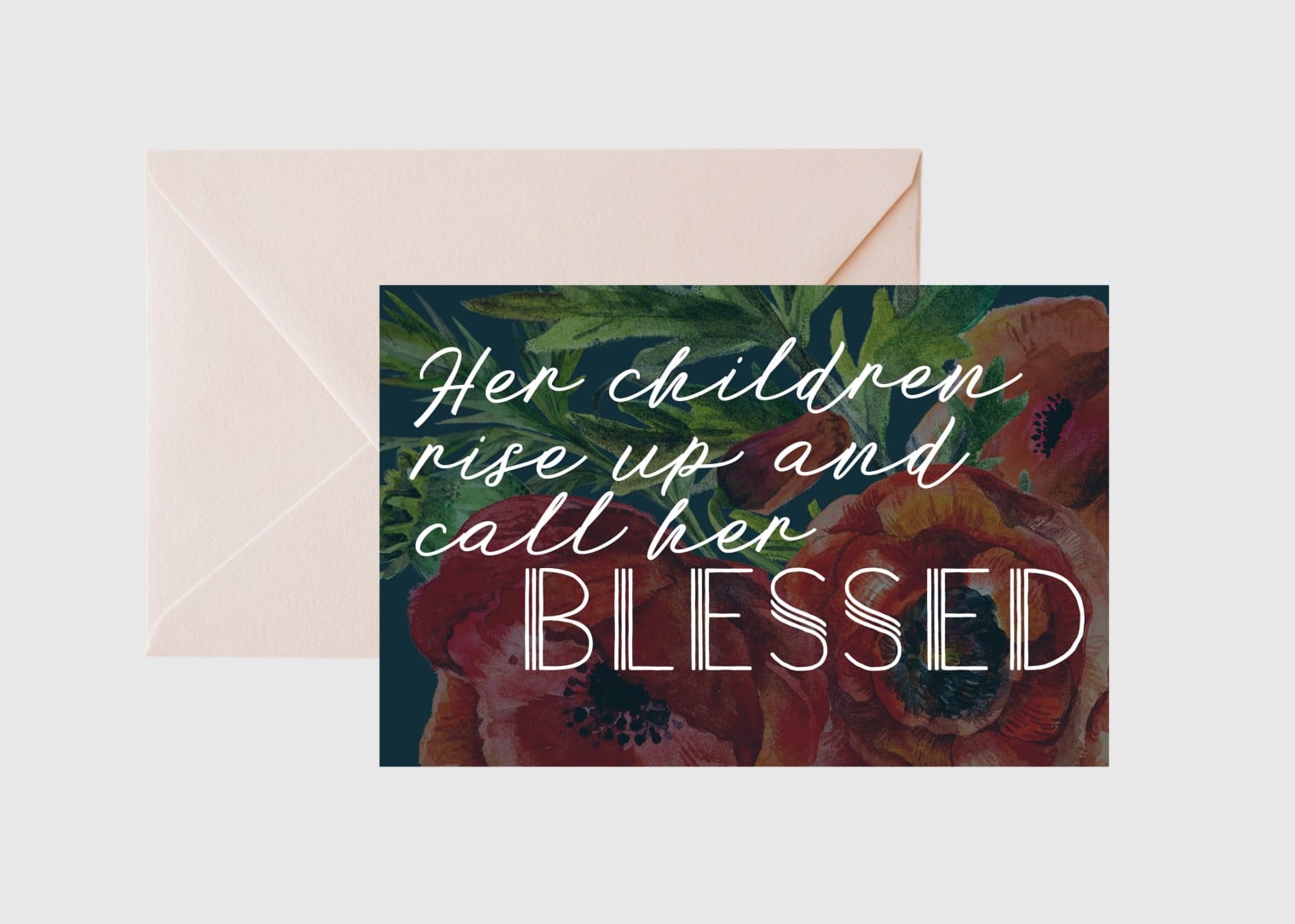 Mothers Day Card Scene